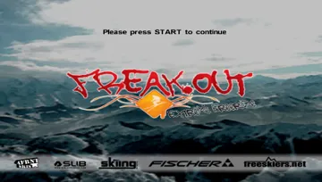 Freak Out - Extreme Freeride (EU) screen shot title